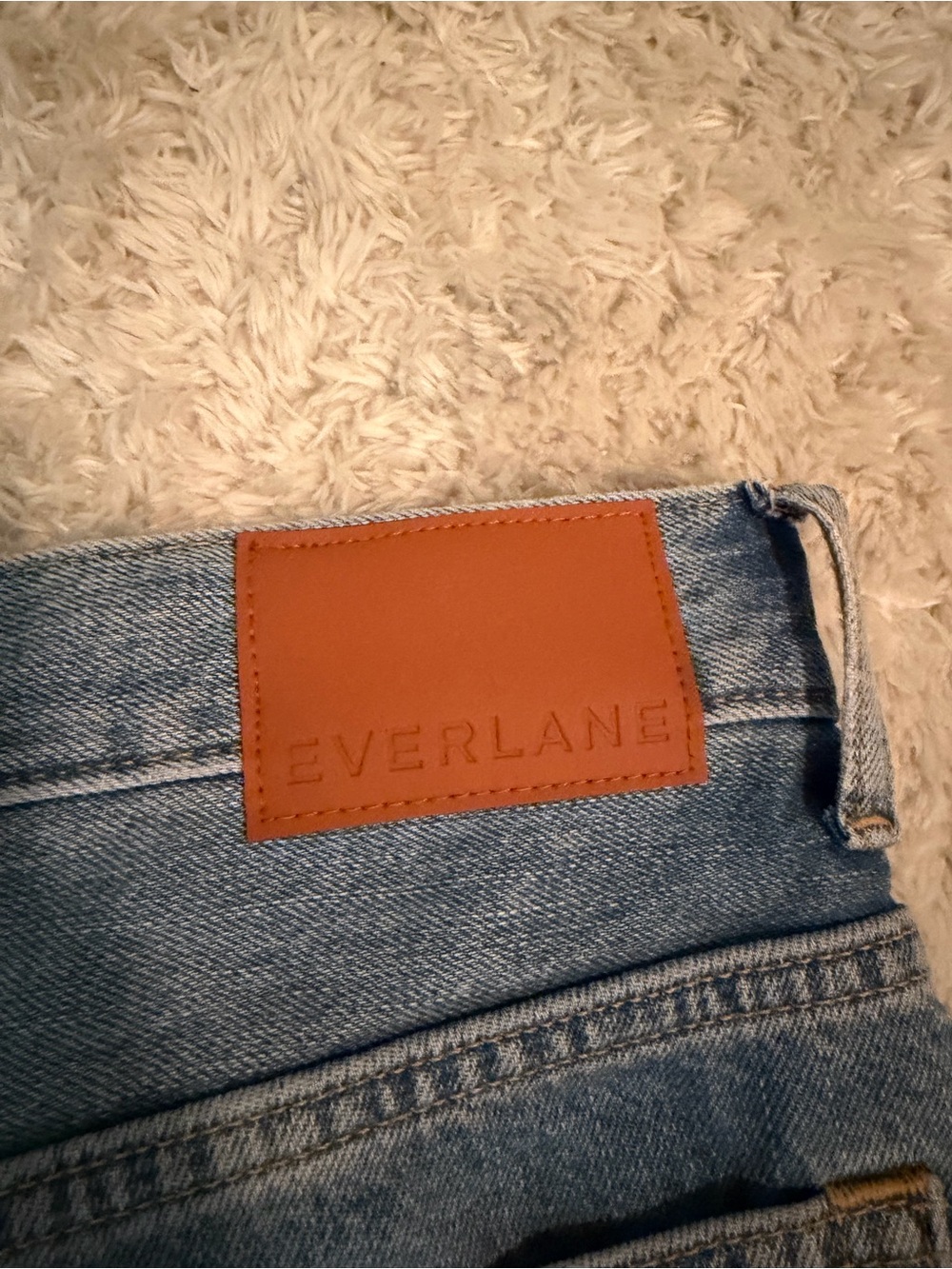 Everlane Light Blue Denim Bermuda Shorts - Picture 5 of 9